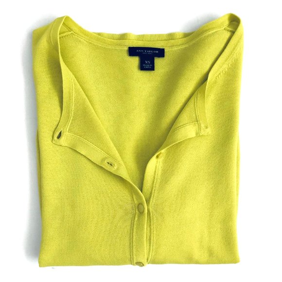 Ann Taylor Short Sleeve Cardigan - Picture 6 of 8